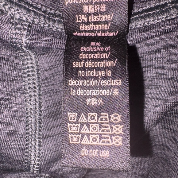 Victoria's Secret Purple/Gray High Rise Full Length Wide Waist Band Leggings - Picture 11 of 13